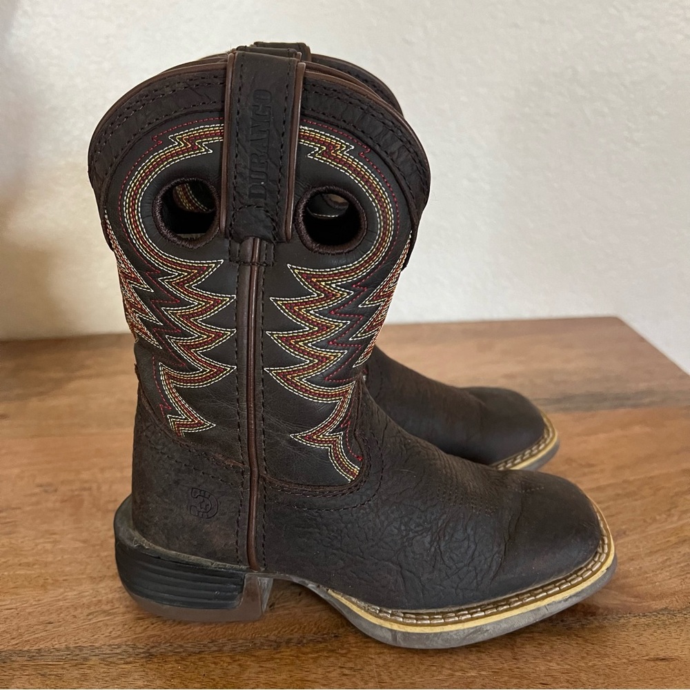 Durango® Lil' Rebel Pro™ Little Kid's Brown Western Boot Size 10M